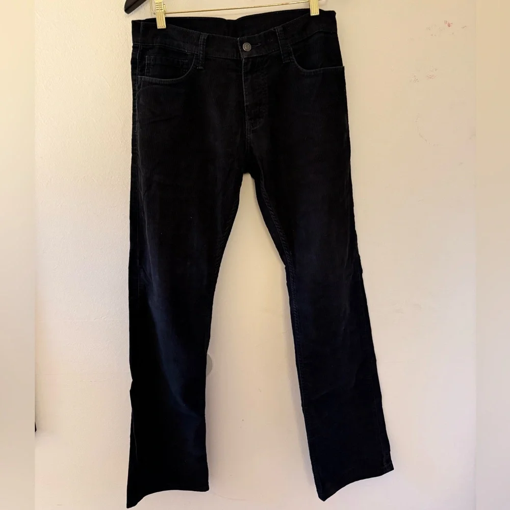 Levi's Black Slim Straight Pants